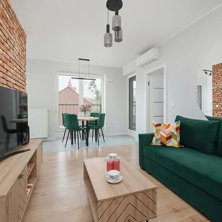 Appartement Przytulny Z Tarasem & Balkonem By Renters *